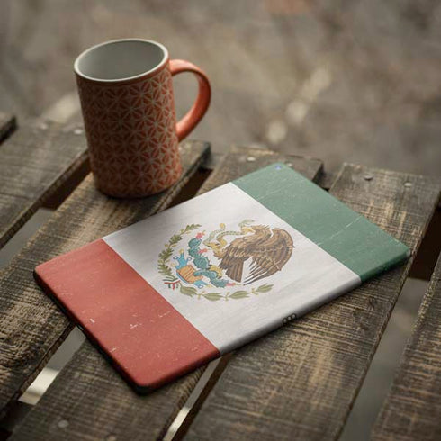 Mexico Flag Distressed iPad Skins